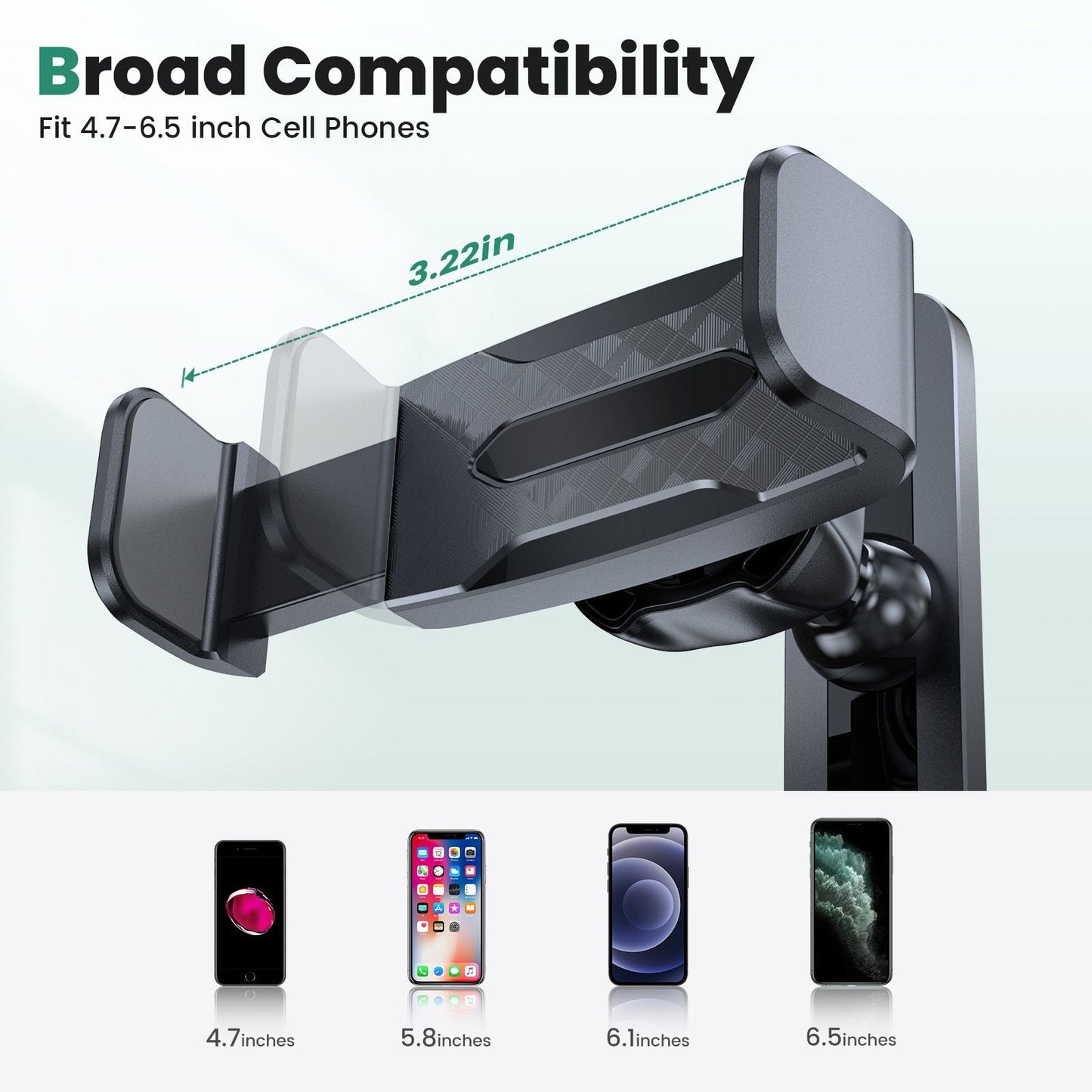 š„Magnetic 360° Rotatable Phone Holderš„Aluminum Alloy Universal for Cars