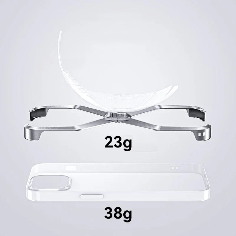 X Shape Anti-Fall Bare Phone Case