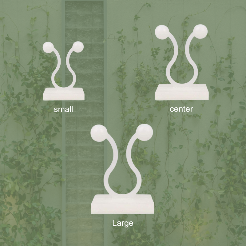 Green Plant Wall Fixed Adhesive Hook