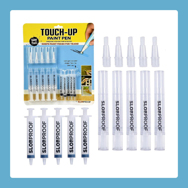 Refillable paint brushes