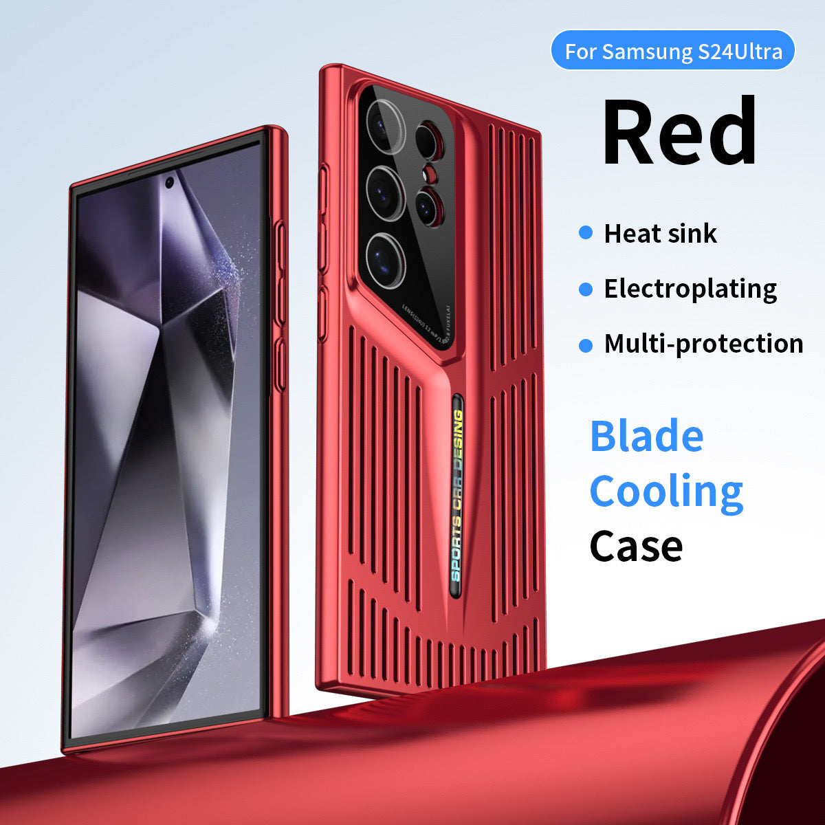 Blade Cooling Mobile Phone Case