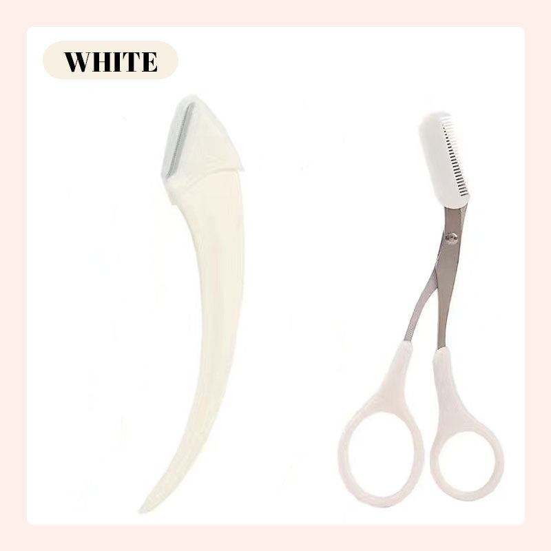 Eyebrow Trimmer and Clipper Set