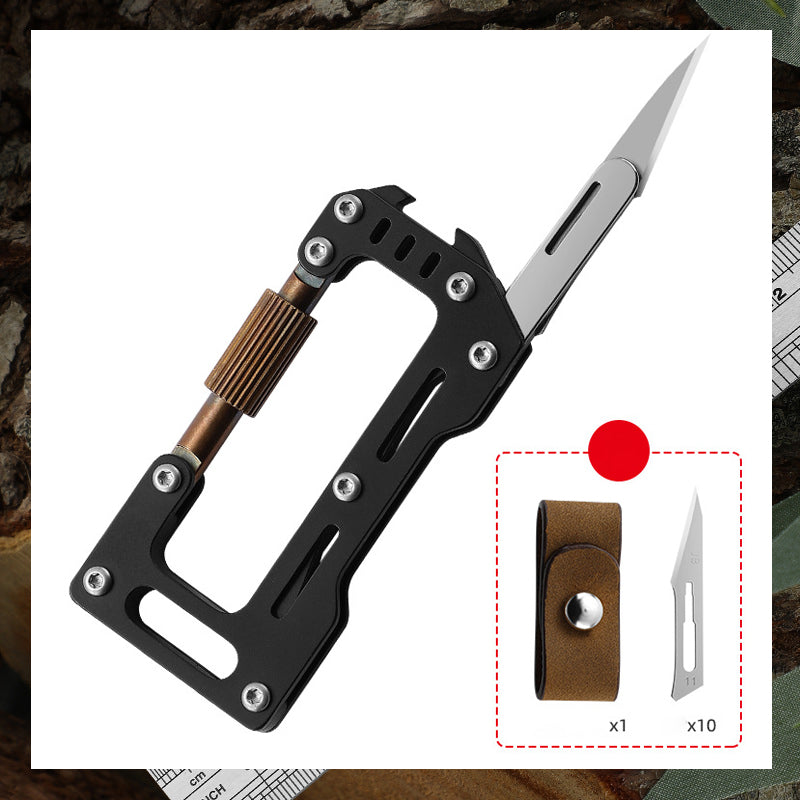 Multifunctional Pocket Knife Keychain