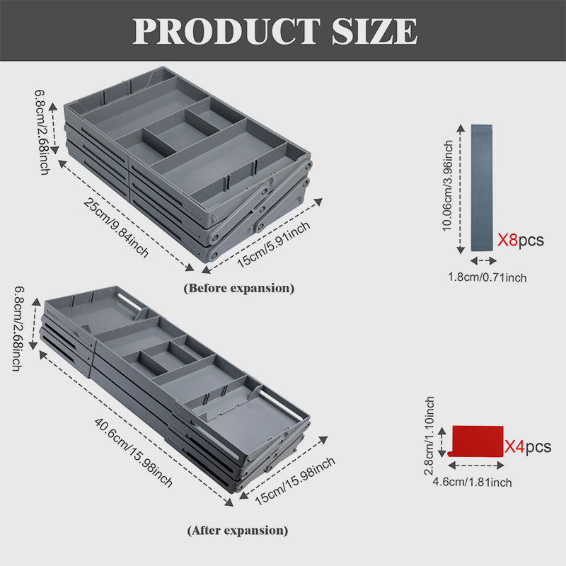 💝2024 May New Products💝Folding Drawer Storage Box
