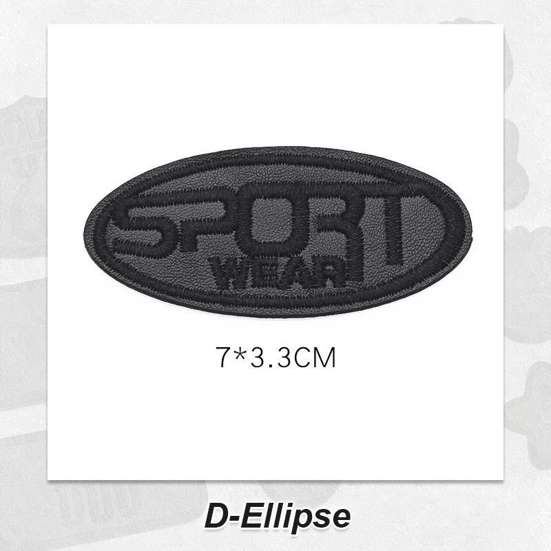 Seamless Self-Adhesive Embroidered Patches