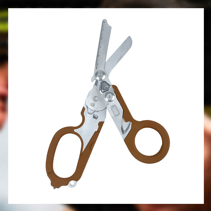 Outdoor Security Medical Survival Folding Scissors