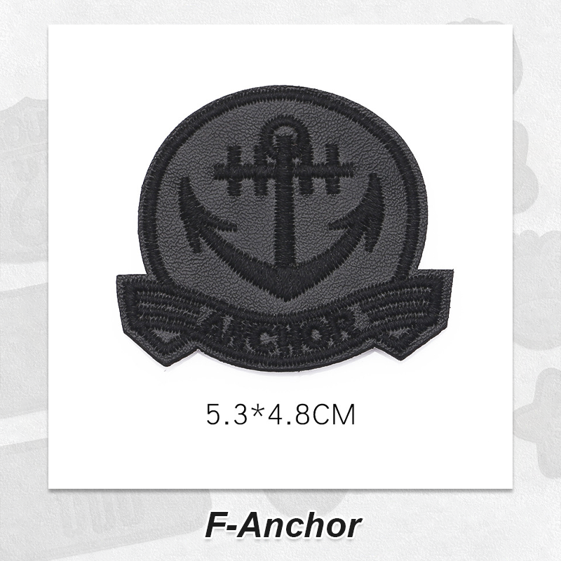 Seamless Self-Adhesive Embroidered Patches