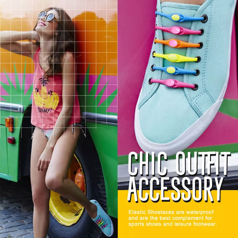 🔥As low as 4.8$ a pack!🔥Lazy Elastic ShoelacesLazy Elastic Shoelaces