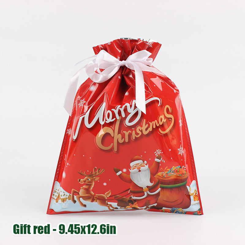 Christmas Drawstring Gift Bag