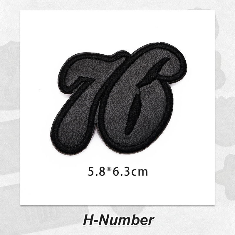 Seamless Self-Adhesive Embroidered Patches