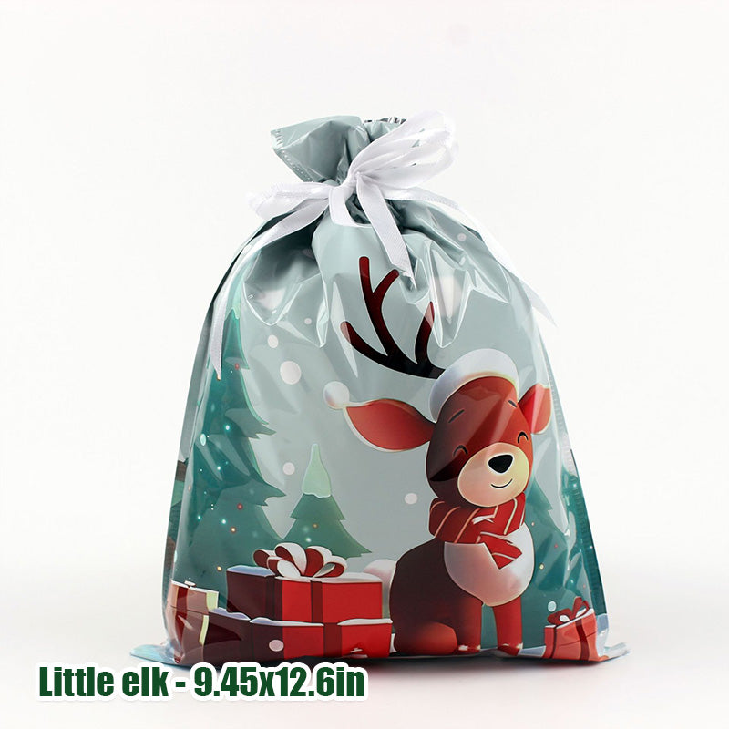 Christmas Drawstring Gift Bag