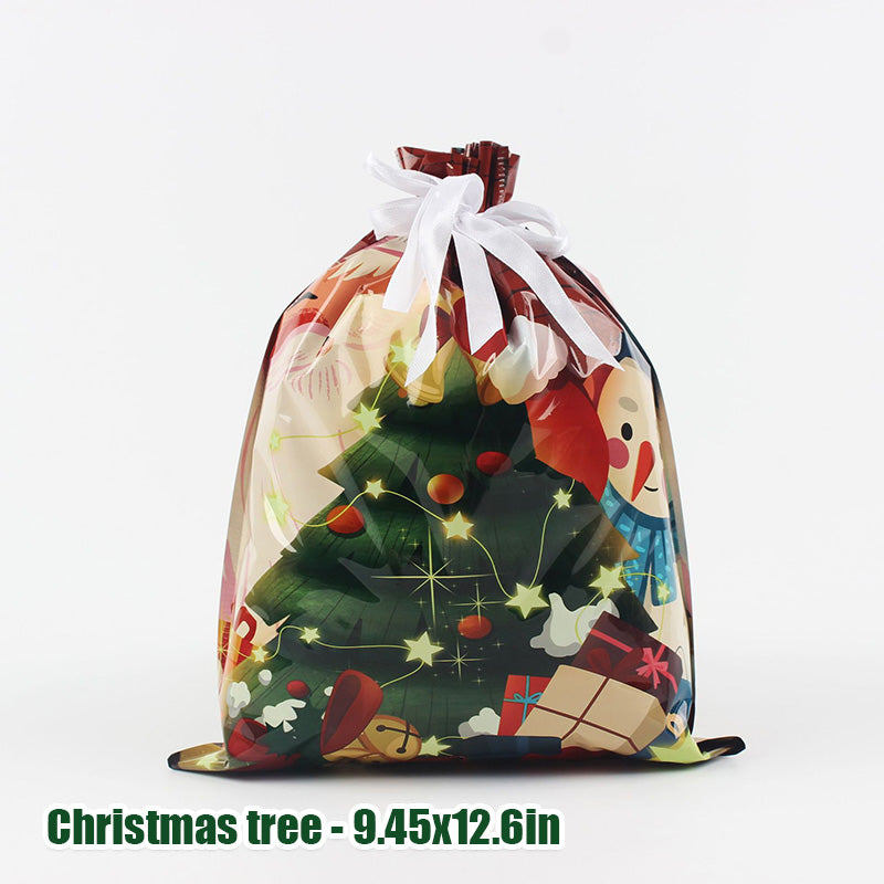 Christmas Drawstring Gift Bag