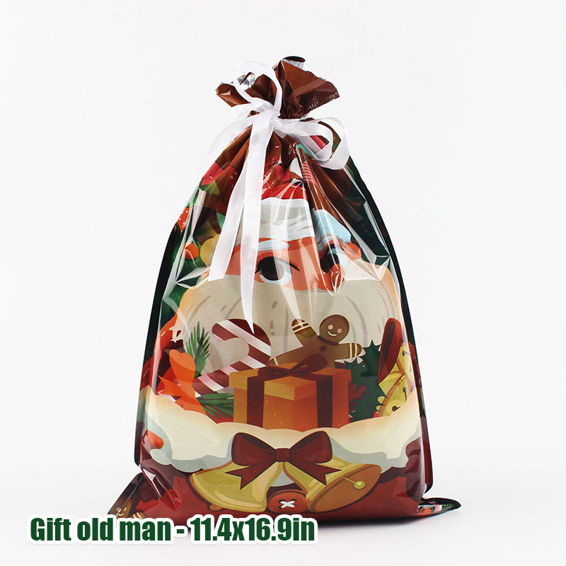 Christmas Drawstring Gift Bag