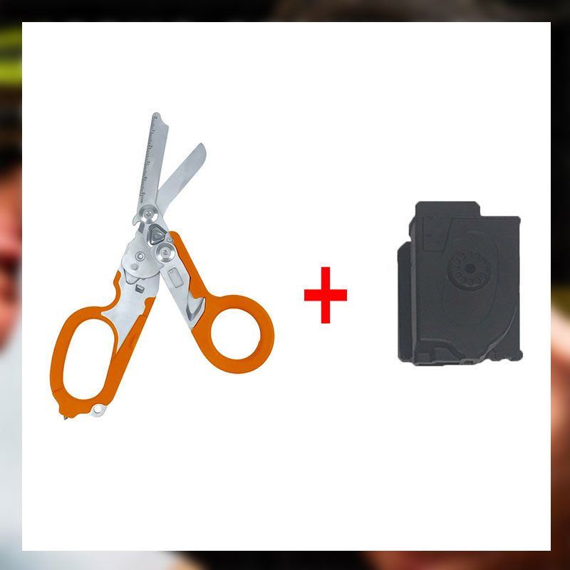 Outdoor Security Medical Survival Folding Scissors