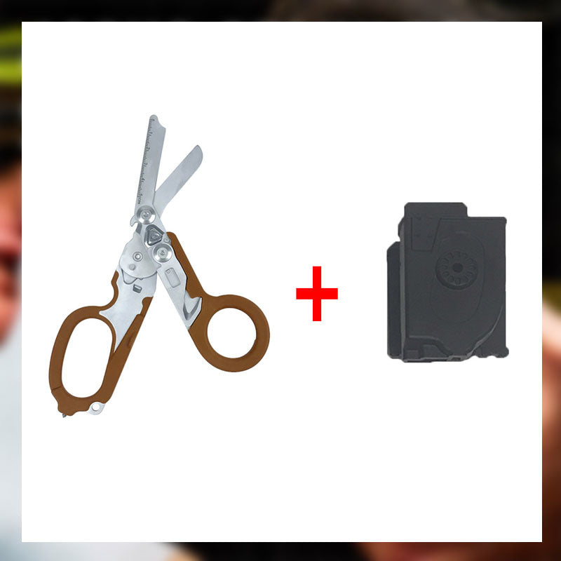 Outdoor Security Medical Survival Folding Scissors