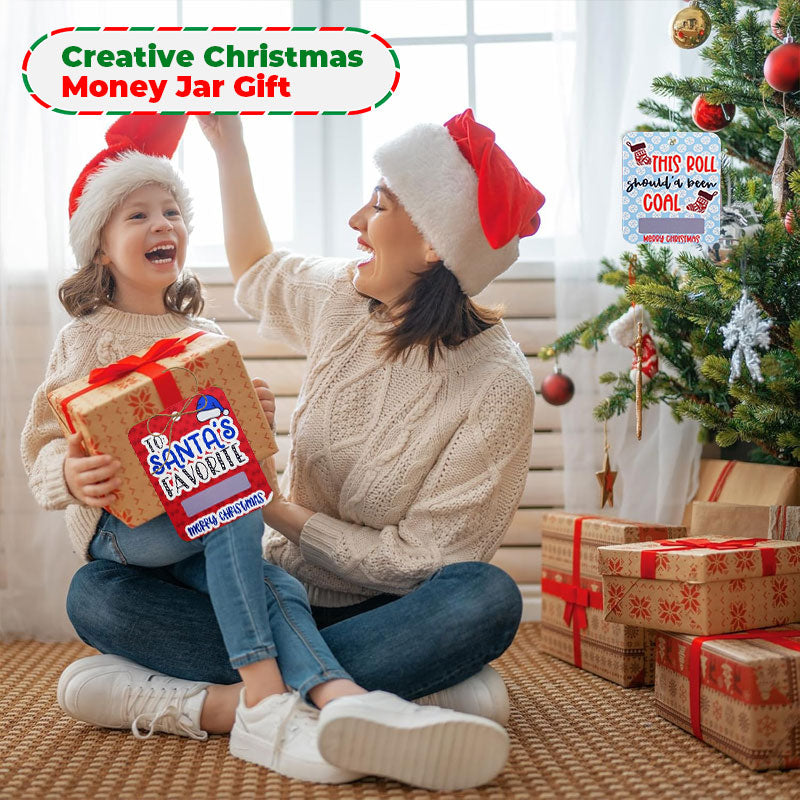 Creative Christmas Money Jar Gift