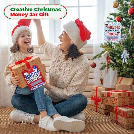 Creative Christmas Money Jar Gift