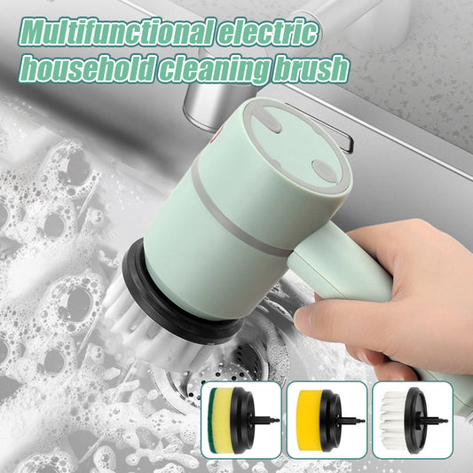 💥Multifunctional household electric cleaning brush