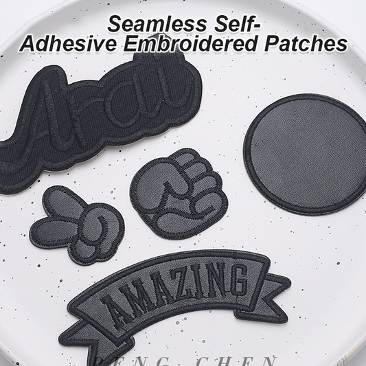 Seamless Self-Adhesive Embroidered Patches