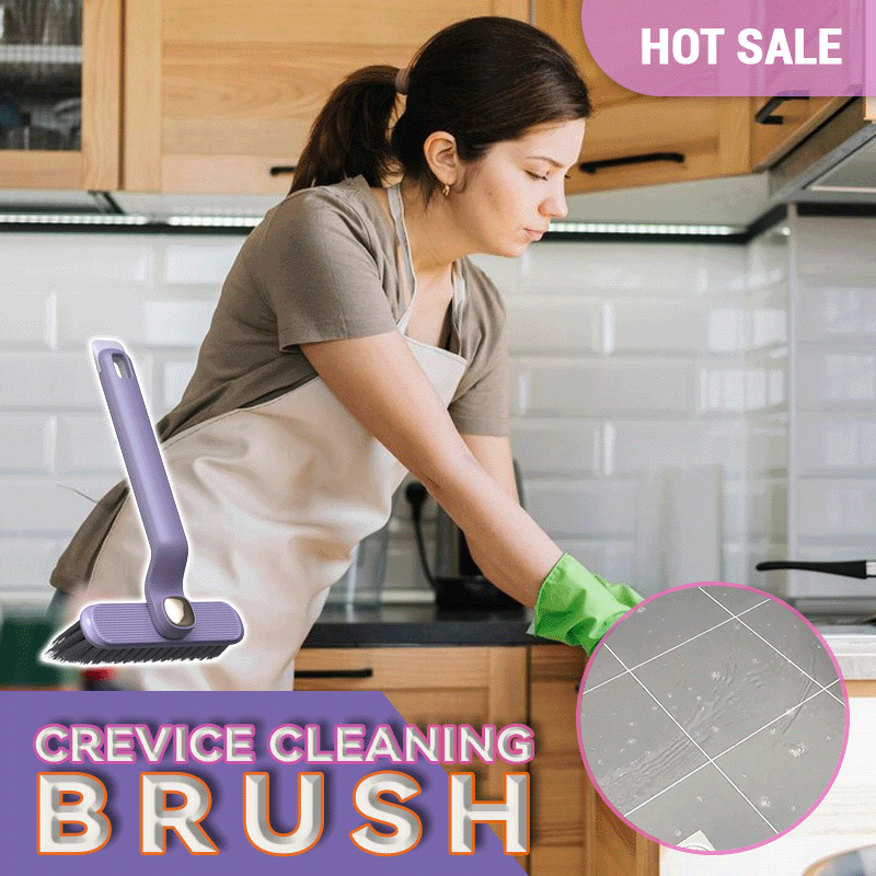 Multifunctional Rotating Crevice Cleaning Brush