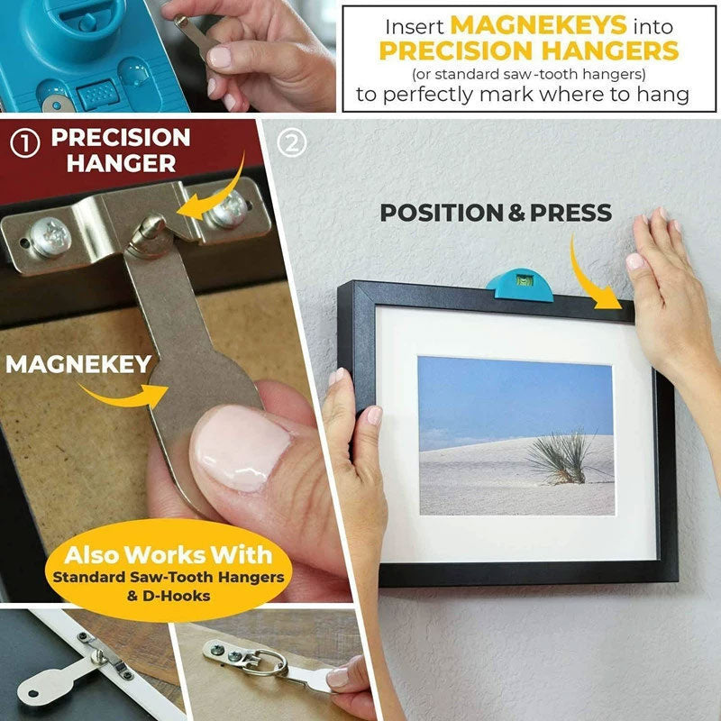 All-in-One Picture Hanging and Leveling Tool