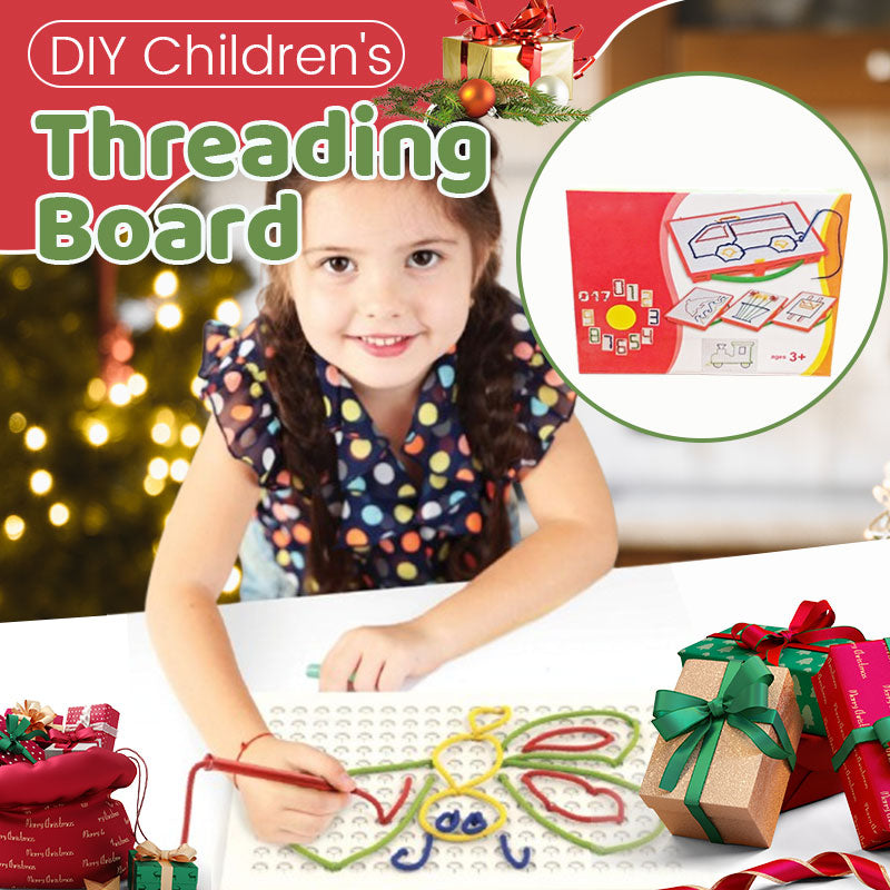 DIY Children's String Braided Drawing Board
