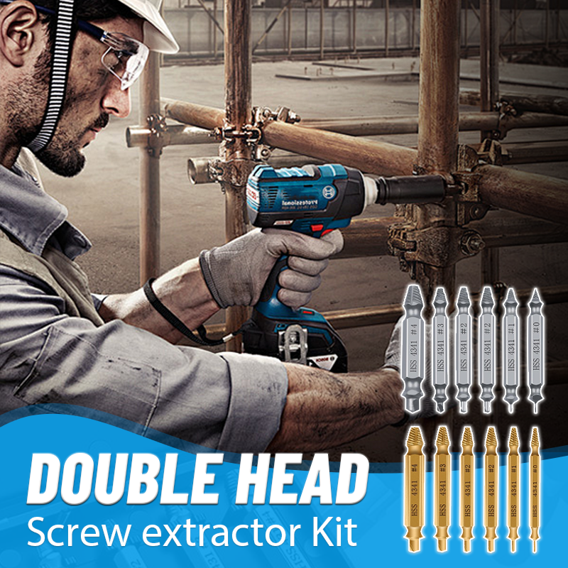 Double Head Screw extractor Kit
