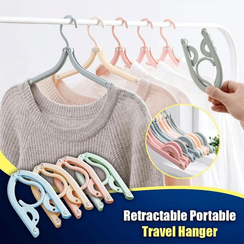 Foldable Portable Travel Hanger(8 PCS)