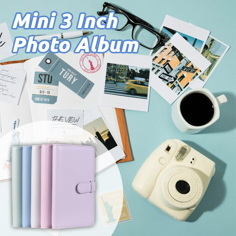 Mini 3 Inch Photo Album