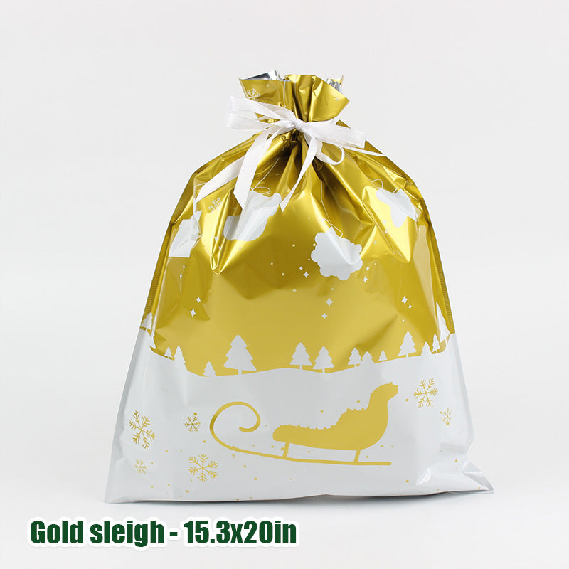 Christmas Drawstring Gift Bag