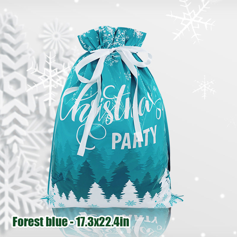 Christmas Drawstring Gift Bag