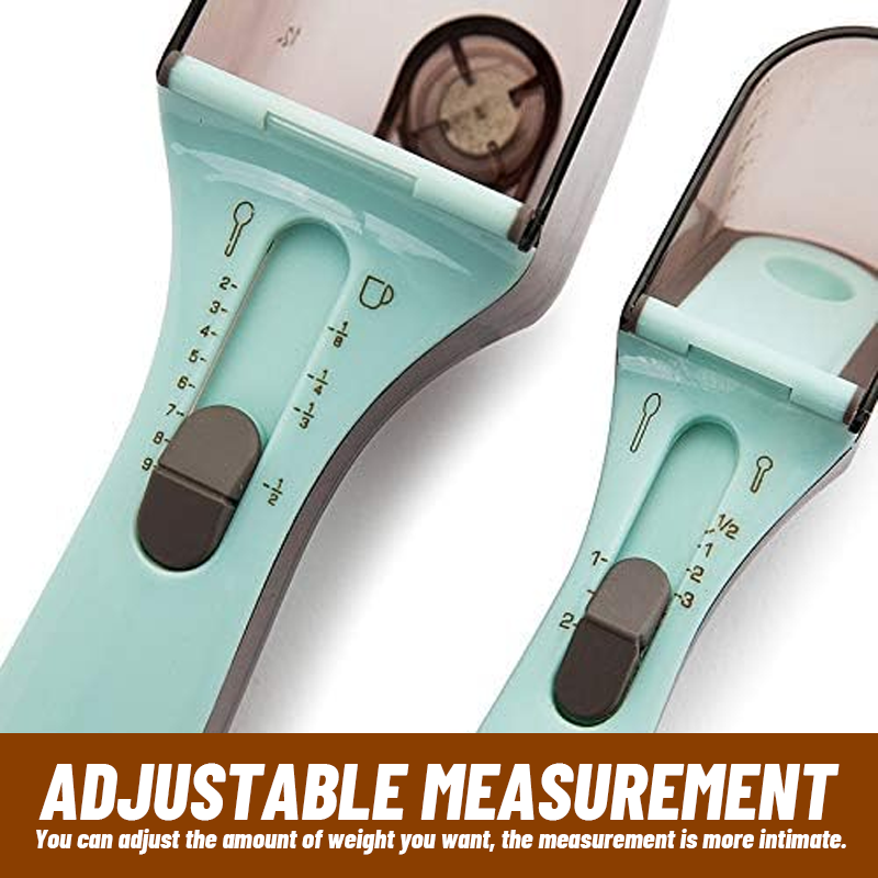 Adjustable Graduated Measuring Spoon