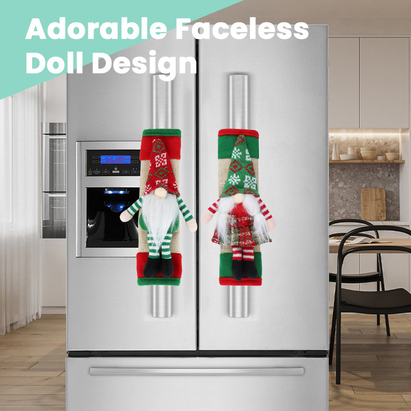 Christmas Refrigerator DoorHandle Cover