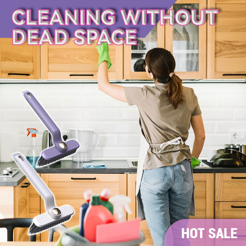 Multifunctional Rotating Crevice Cleaning Brush