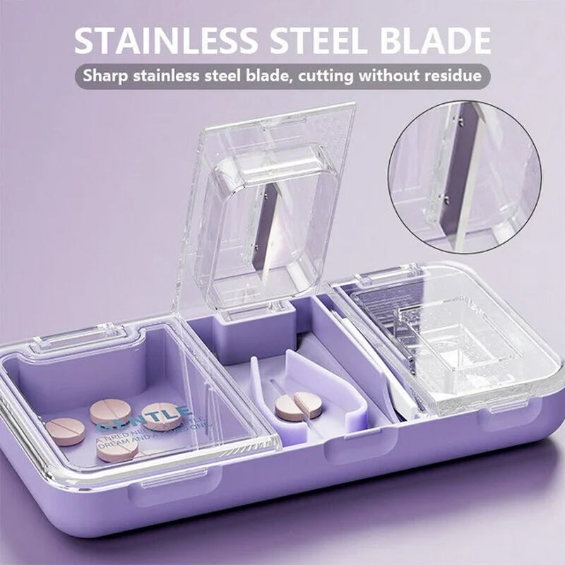 3-In-1 Pill Cutter Pill Packaging Box