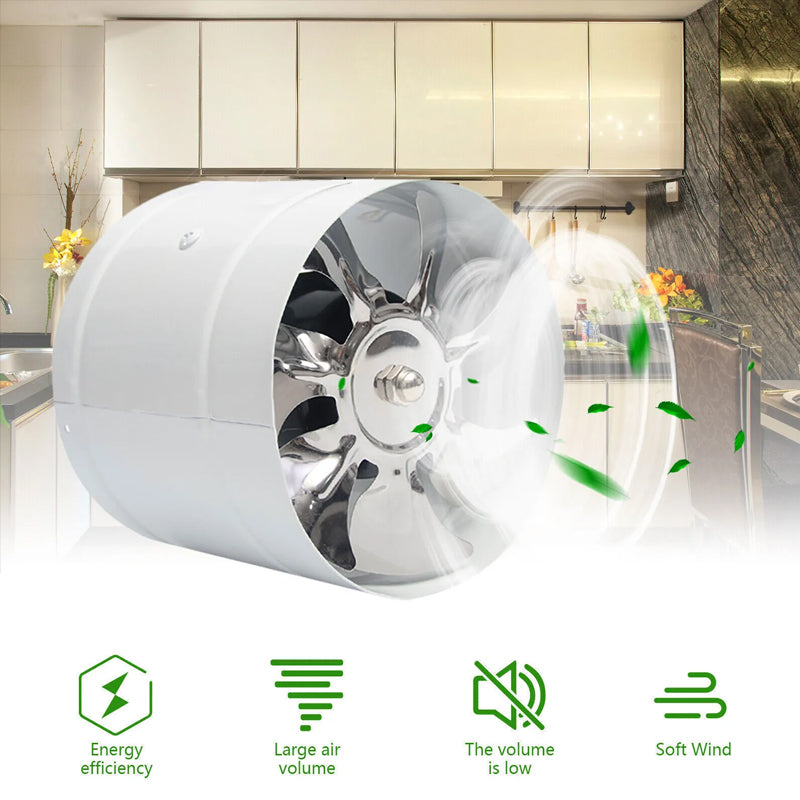 Wall-mounted Low-noise Duct Fan