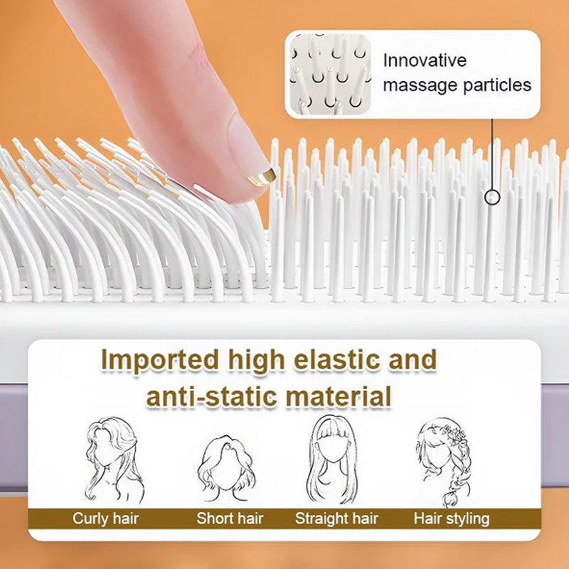 Anti-Static Retractable Hair Comb