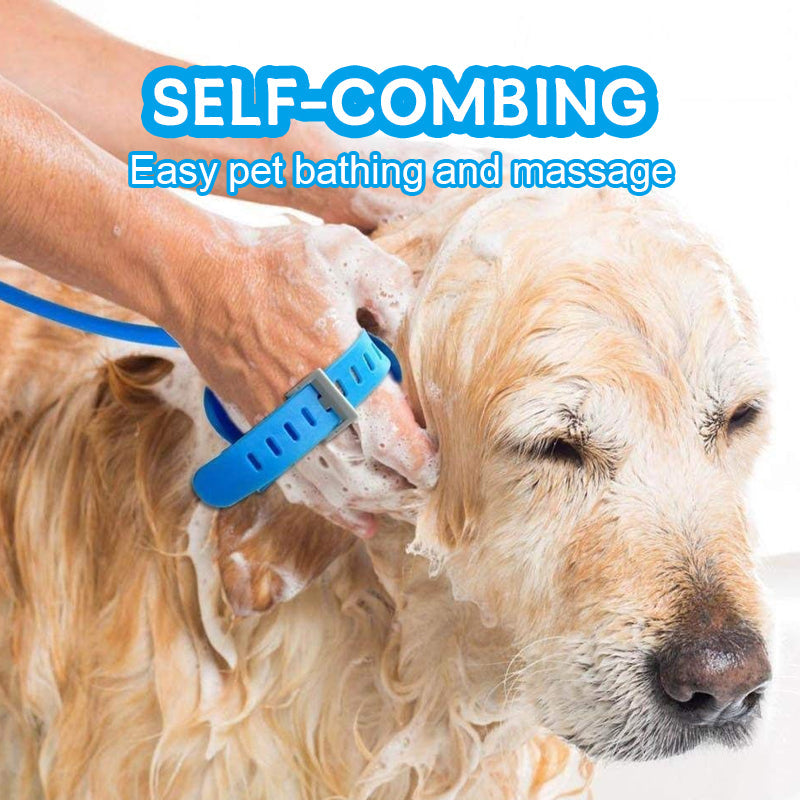 Push-Button Pet Shower