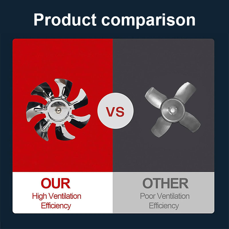 Wall-mounted Low-noise Duct Fan