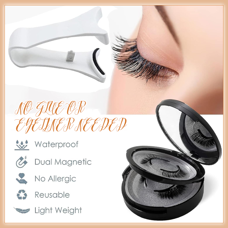 Dual Magnetic Eyelashes