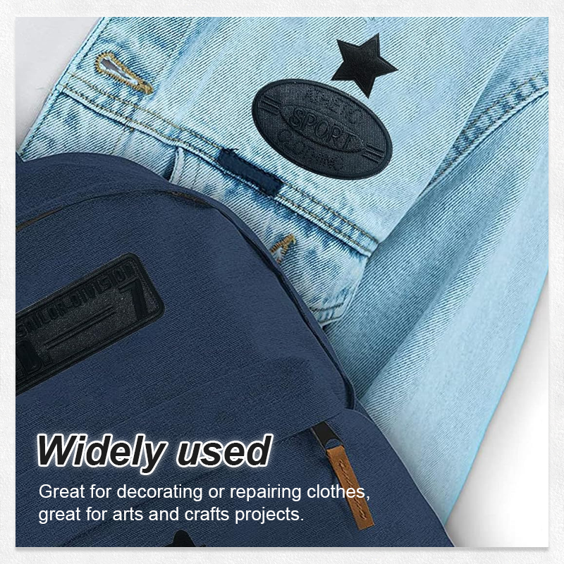 Seamless Self-Adhesive Embroidered Patches