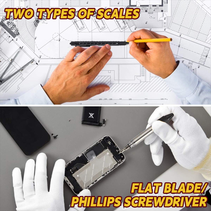 9-In-1 Multi-Function Tool Pen