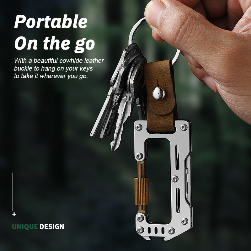 Multifunctional Pocket Knife Keychain