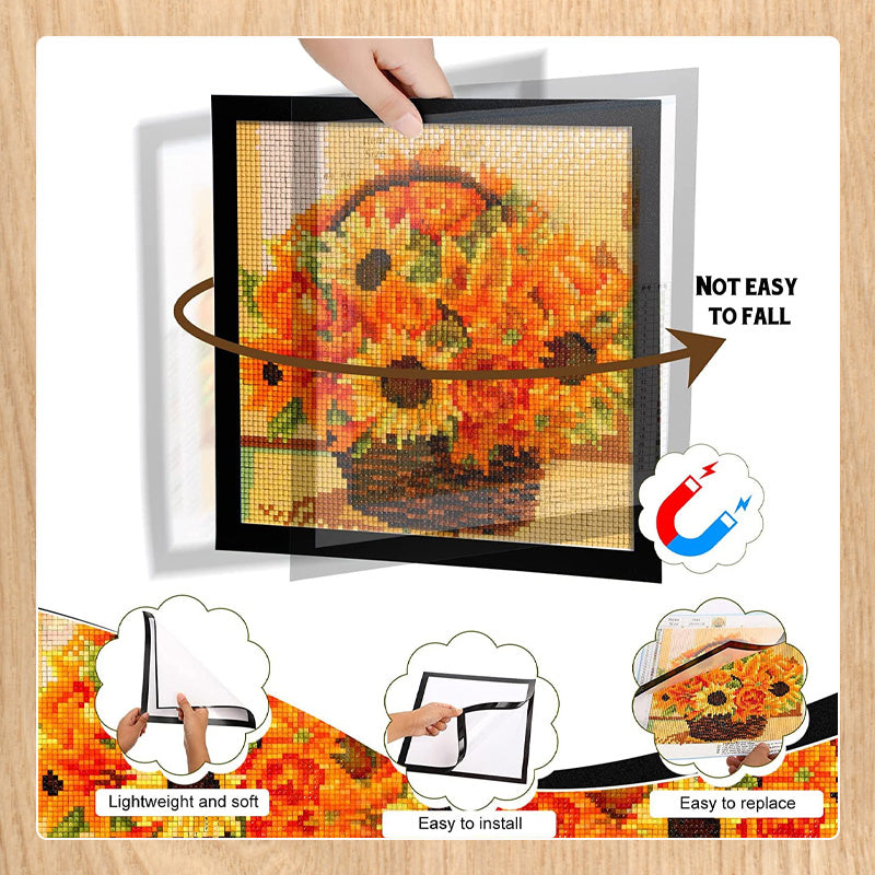 Magnetic photo frame