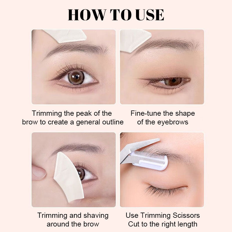 Eyebrow Trimmer and Clipper Set