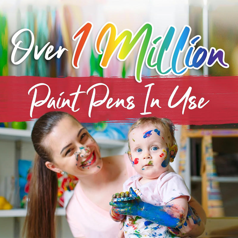 Refillable paint brushes