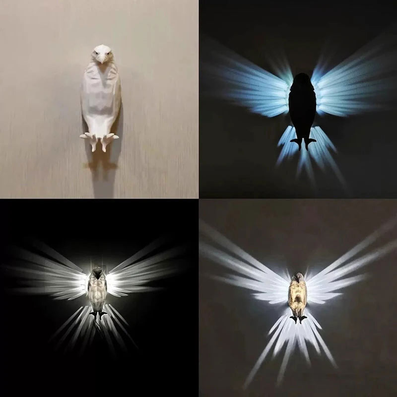 Eagle Night Light Wall Decor
