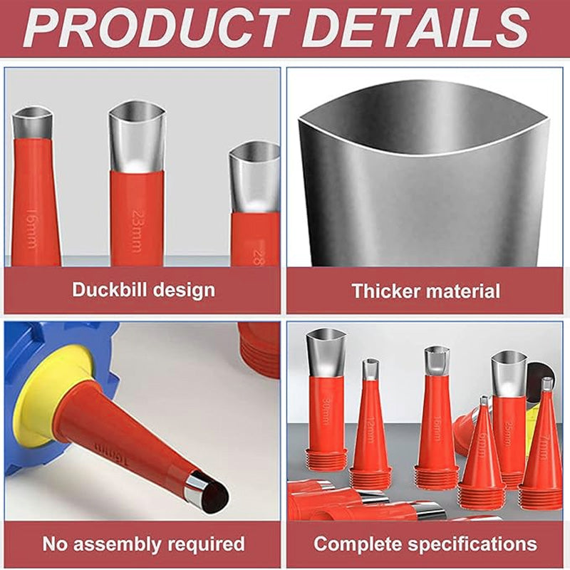 V-Shaped Stainless Steel Glue Nozzle