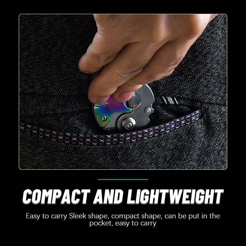 Coin Pocket Outdoor Folding Knife