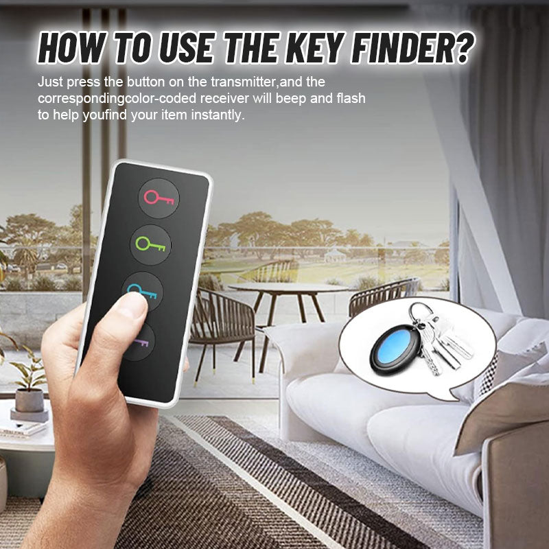 One To Four Anti-Lost Remote Control Locator